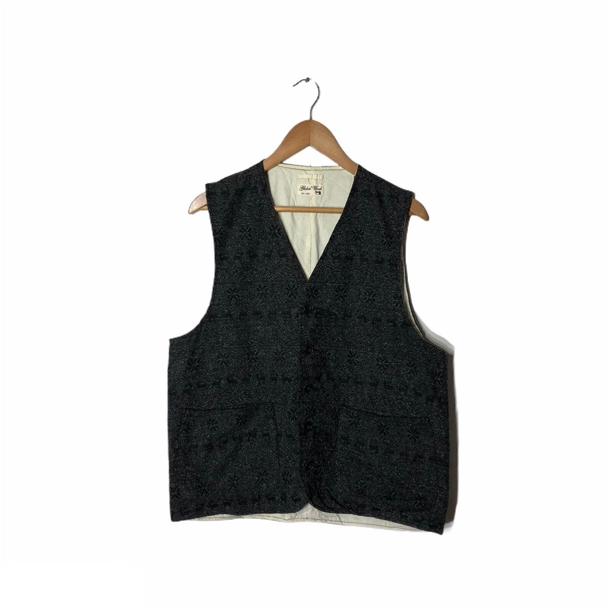 Sleeveless Vest Navajo Design Global Work