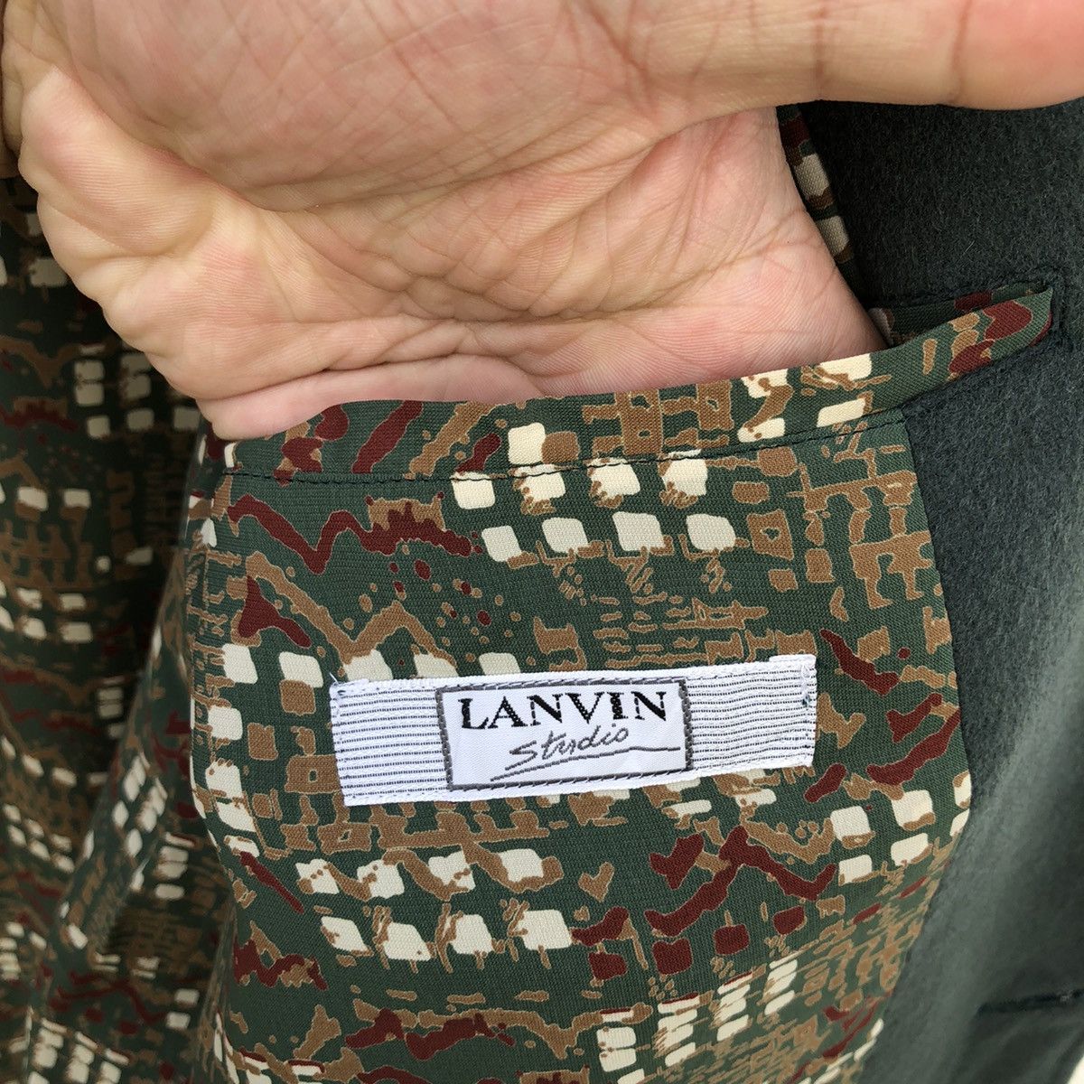 Lanvin DOUBLE BREAST WOOL JACKET LANVIN STUDIO Size US L / EU 52-54 / 3 - 10 Thumbnail