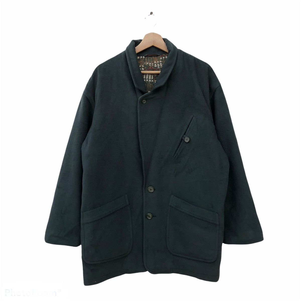 Lanvin DOUBLE BREAST WOOL JACKET LANVIN STUDIO Size US L / EU 52-54 / 3 - 1 Thumbnail