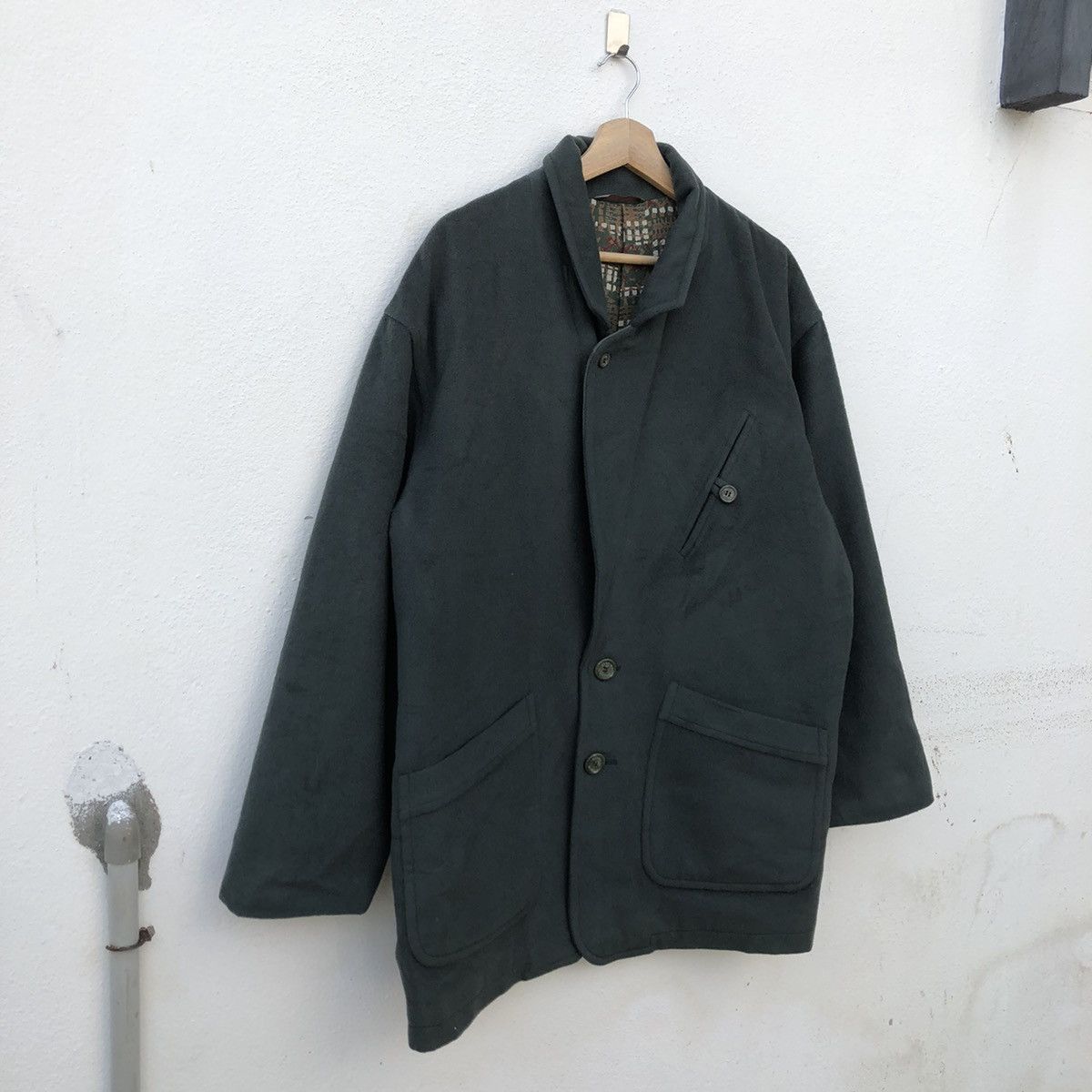Lanvin DOUBLE BREAST WOOL JACKET LANVIN STUDIO Size US L / EU 52-54 / 3 - 2 Thumbnail