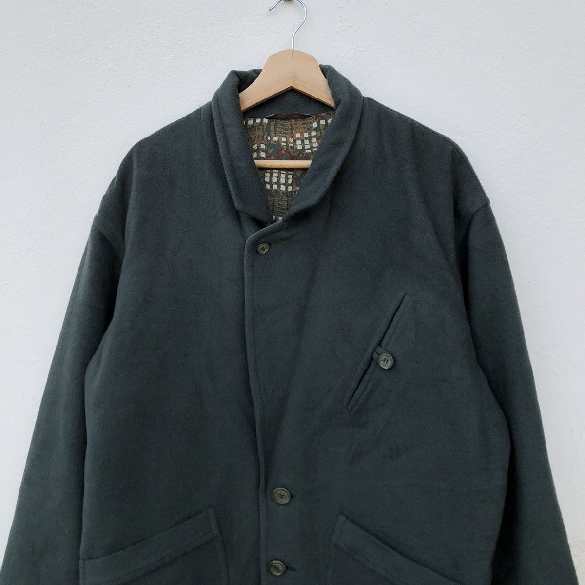 Lanvin DOUBLE BREAST WOOL JACKET LANVIN STUDIO Size US L / EU 52-54 / 3 - 3 Thumbnail