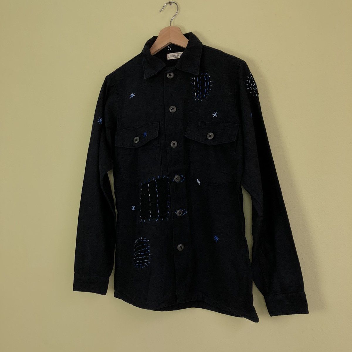 Vintage Patch Work Shirts Button Ups Shanana Made in USA Size US S / EU 44-46 / 1 - 3 Thumbnail