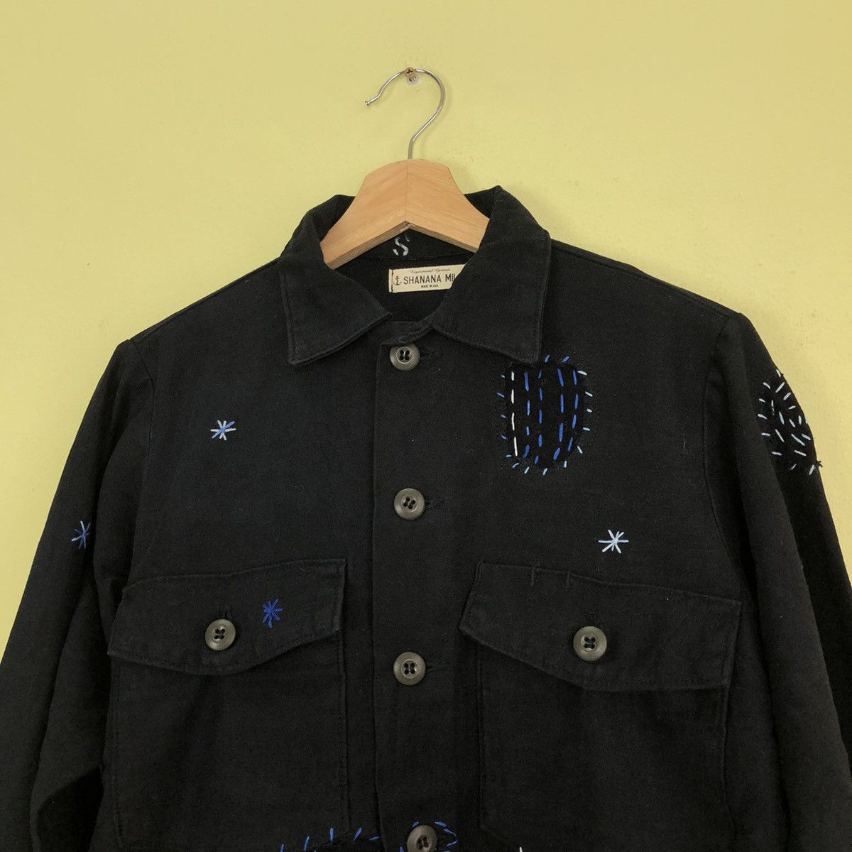 Vintage Patch Work Shirts Button Ups Shanana Made in USA Size US S / EU 44-46 / 1 - 5 Thumbnail