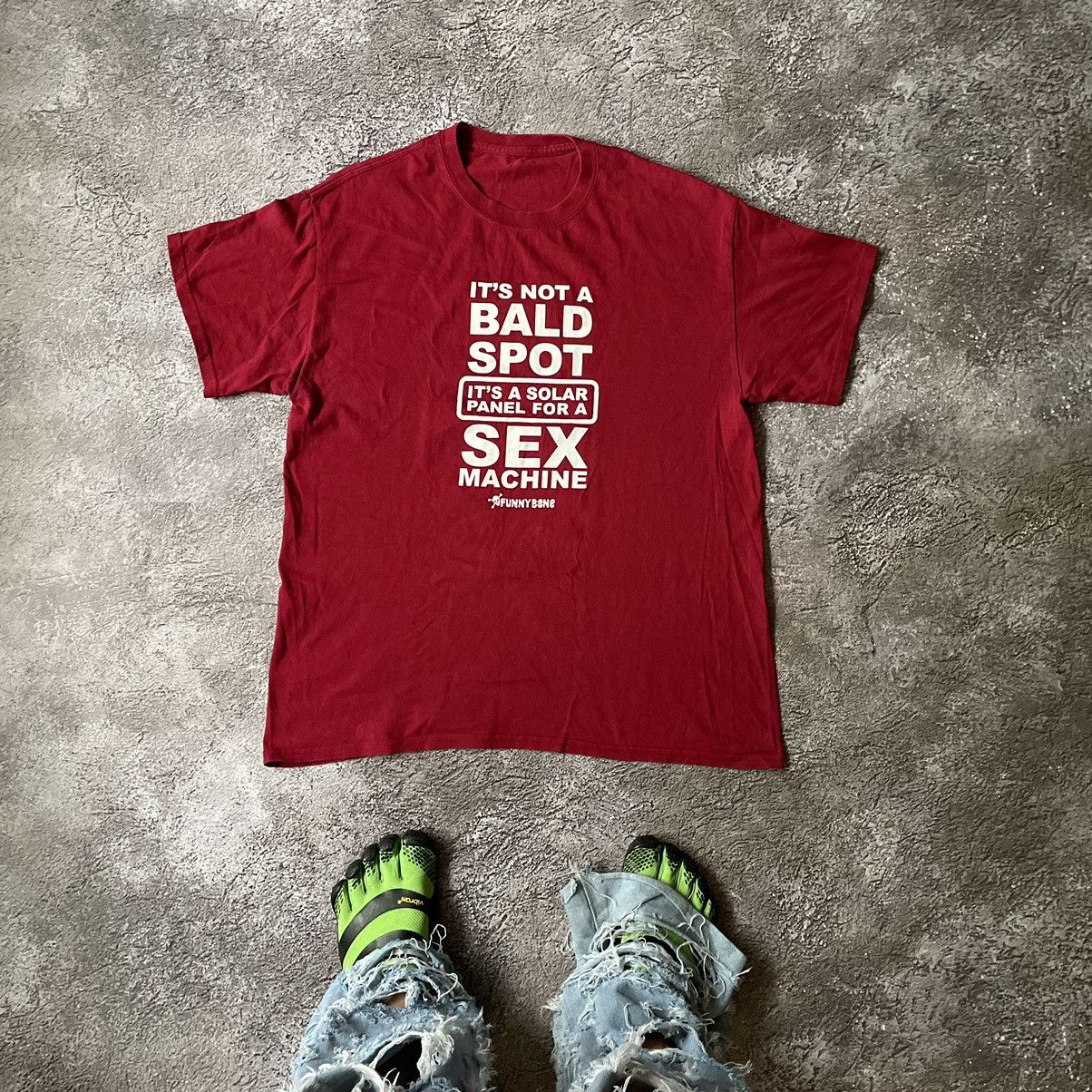 Vintage Vintage Y2K ADULT “I SEX MACHINE PORNO STAR “ FUNNY BuyTee Size US XL / EU 56 / 4 - 1 Thumbnail