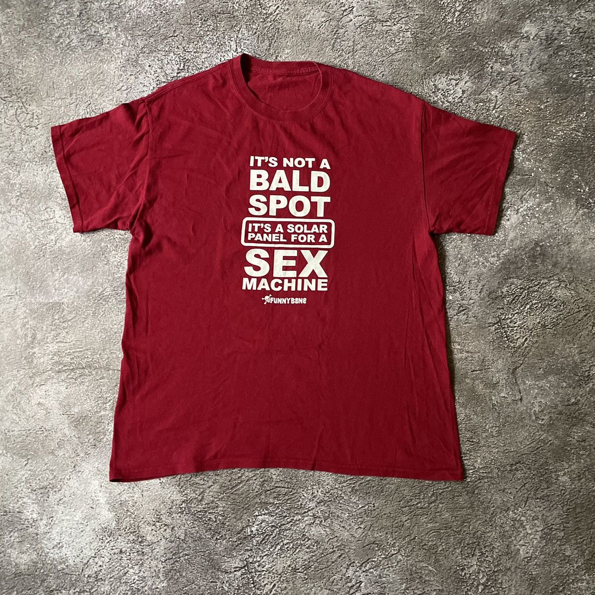Vintage Vintage Y2K ADULT “I SEX MACHINE PORNO STAR “ FUNNY BuyTee Size US XL / EU 56 / 4 - 2 Thumbnail
