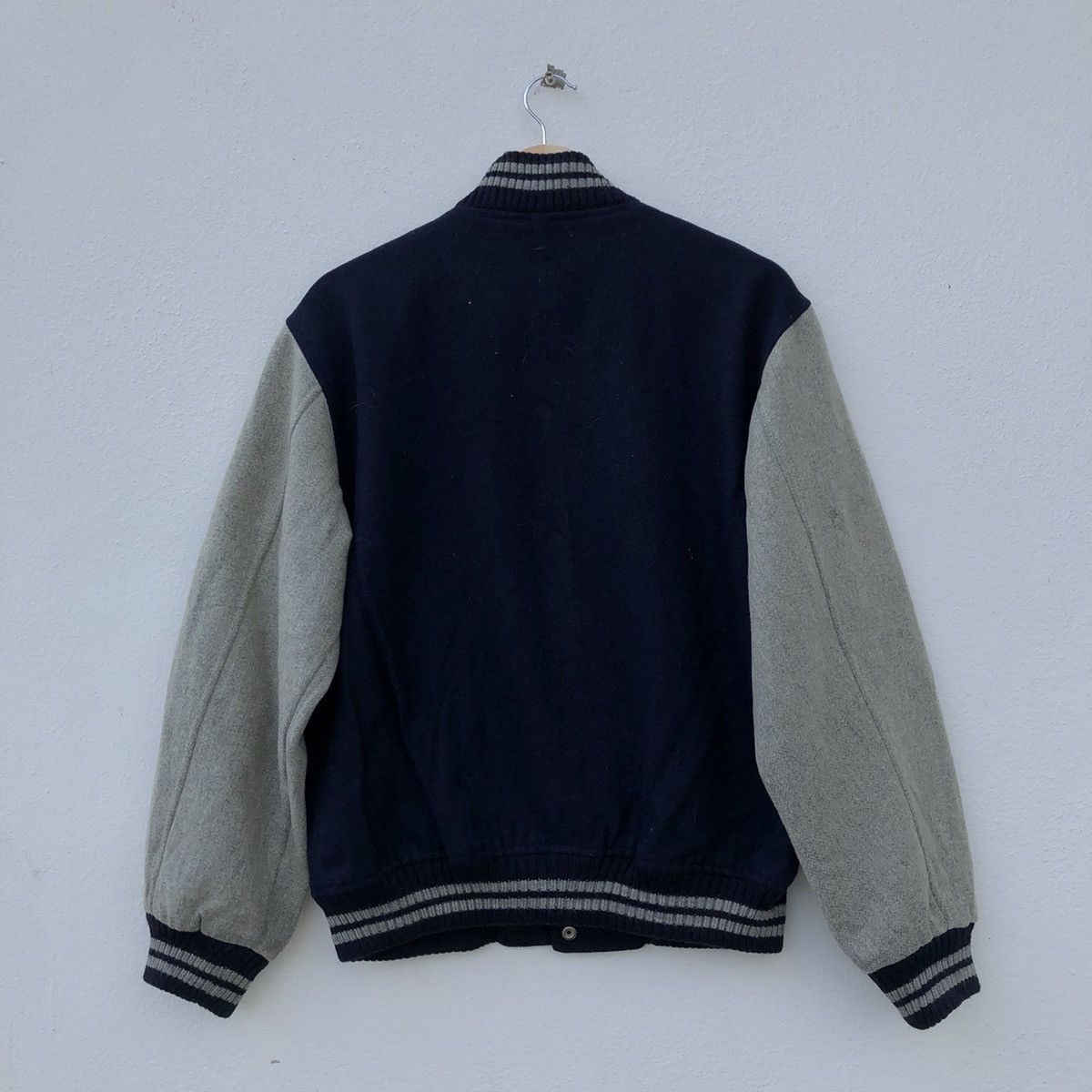 Japanese Brand VARSITY JACKET COSMIC EYE Size US L / EU 52-54 / 3 - 6 Thumbnail