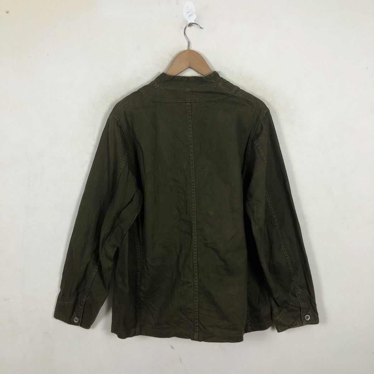 Japanese Brand RAW-TEX BUTTON JACKET MILITARY DESIGN Size US M / EU 48-50 / 2 - 7 Thumbnail