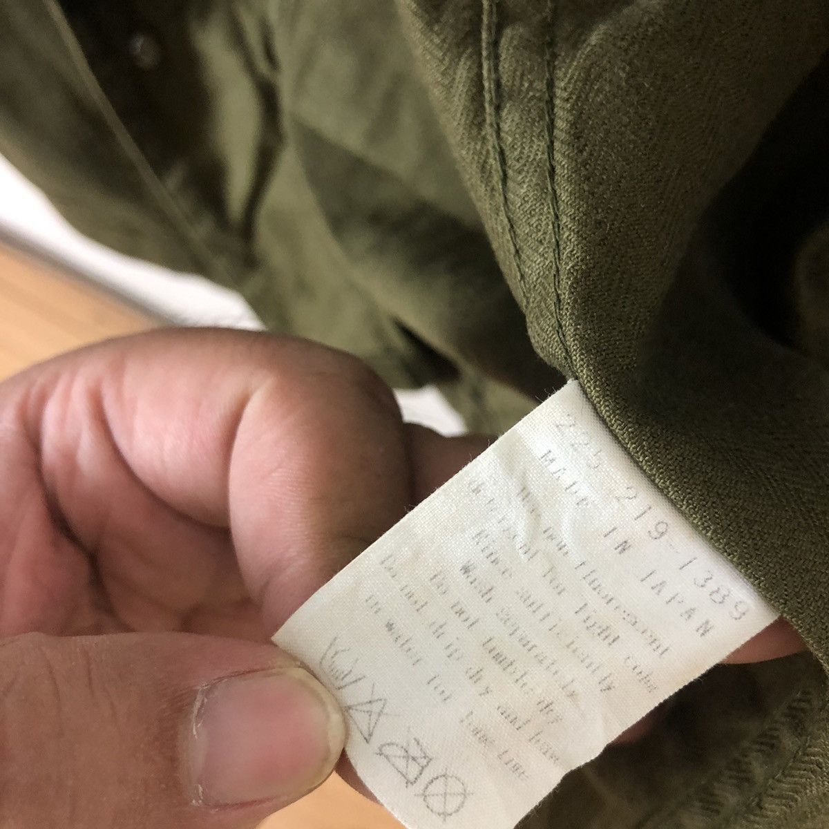 Japanese Brand RAW-TEX BUTTON JACKET MILITARY DESIGN Size US M / EU 48-50 / 2 - 10 Thumbnail