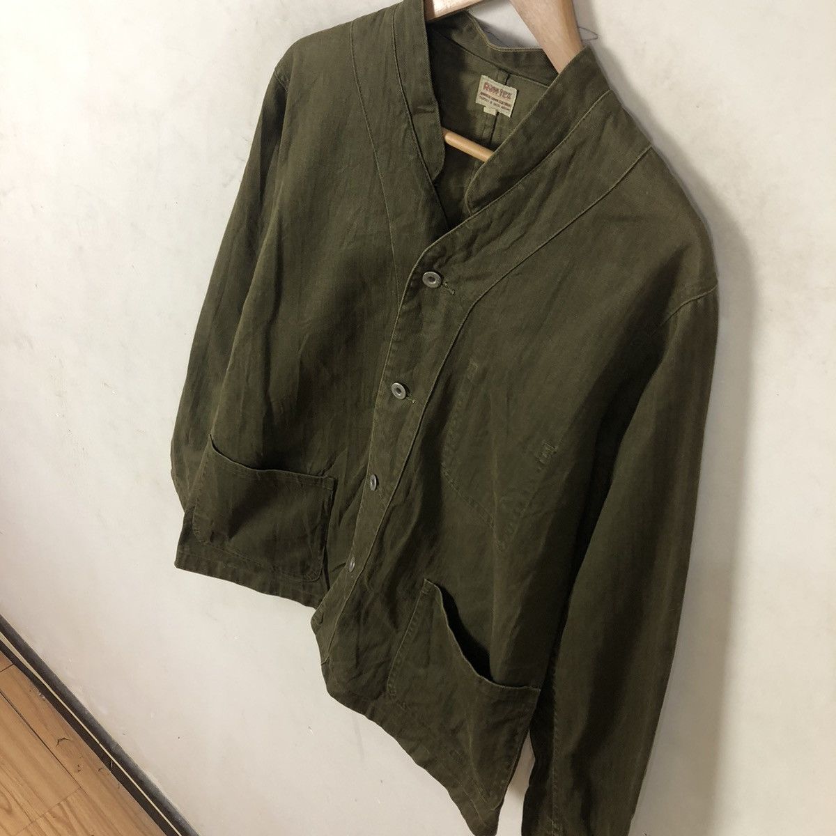 Japanese Brand RAW-TEX BUTTON JACKET MILITARY DESIGN Size US M / EU 48-50 / 2 - 3 Thumbnail