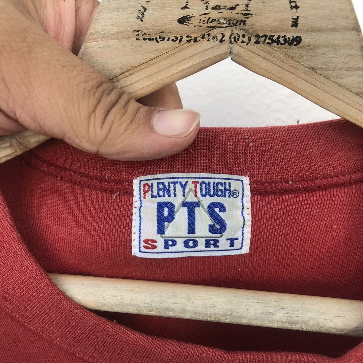Japanese Brand Vintage CrewNeck Plenty Tough Sport USA Big Logo Size US L / EU 52-54 / 3 - 6 Thumbnail