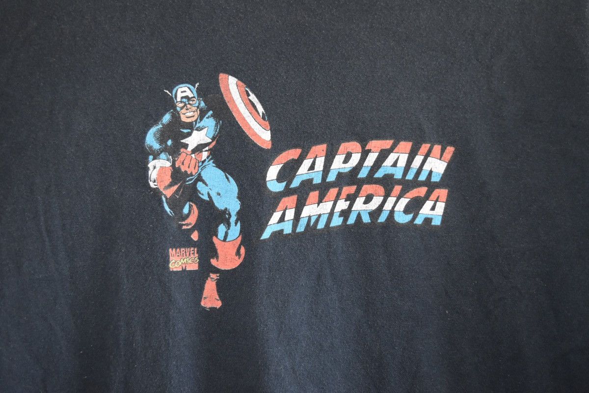 Marvel Comics Early 2000s Marvel Captain America 2006 Cartoon Movie Tee Size US XL / EU 56 / 4 - 5 Thumbnail