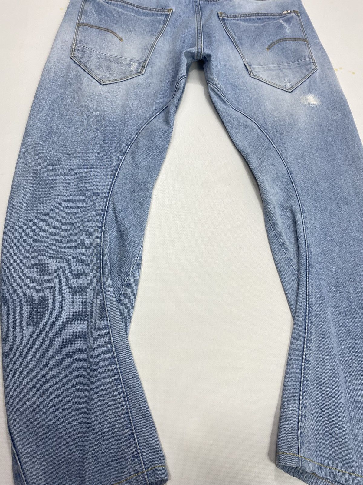 G-Star 🔥LASTDROP🔥 Arc 3D Slim Distressed Style Denim Jeans Pants Size US 33 - 16 Thumbnail