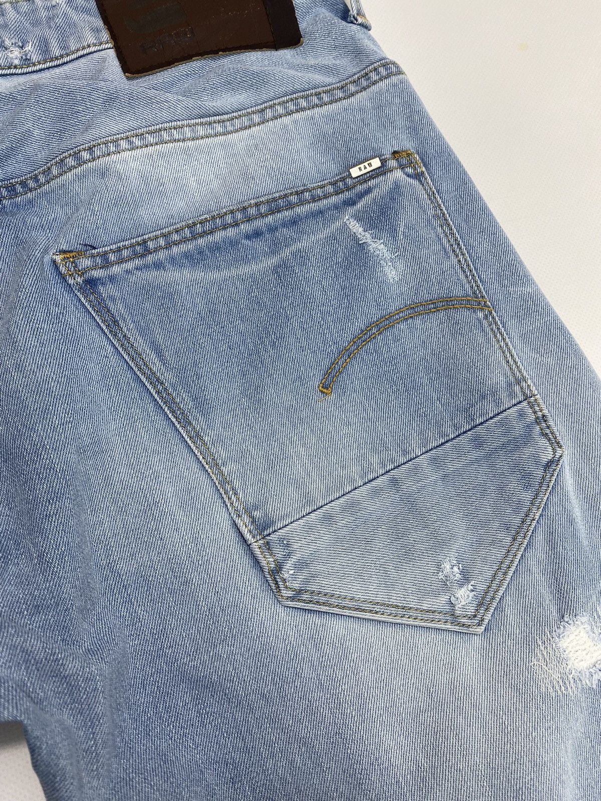G-Star 🔥LASTDROP🔥 Arc 3D Slim Distressed Style Denim Jeans Pants Size US 33 - 14 Thumbnail