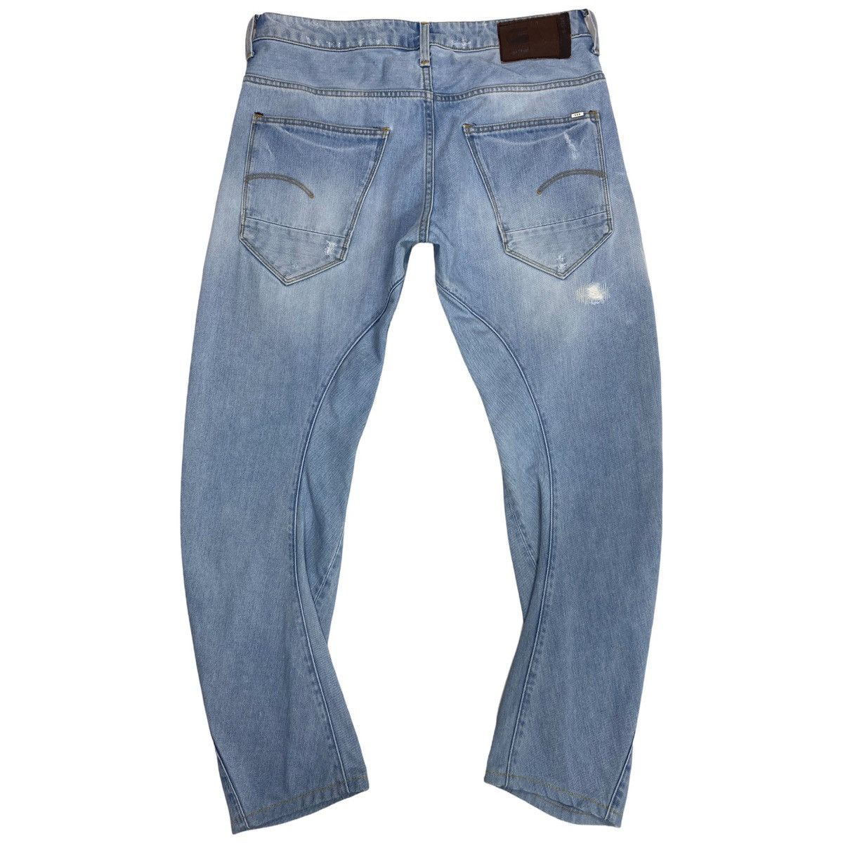 G-Star 🔥LASTDROP🔥 Arc 3D Slim Distressed Style Denim Jeans Pants Size US 33 - 2 Thumbnail