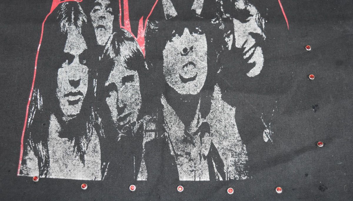 Band Tees 1980s AC/DC Vintage Bejeweled Tote Bag Size ONE SIZE - 3 Thumbnail