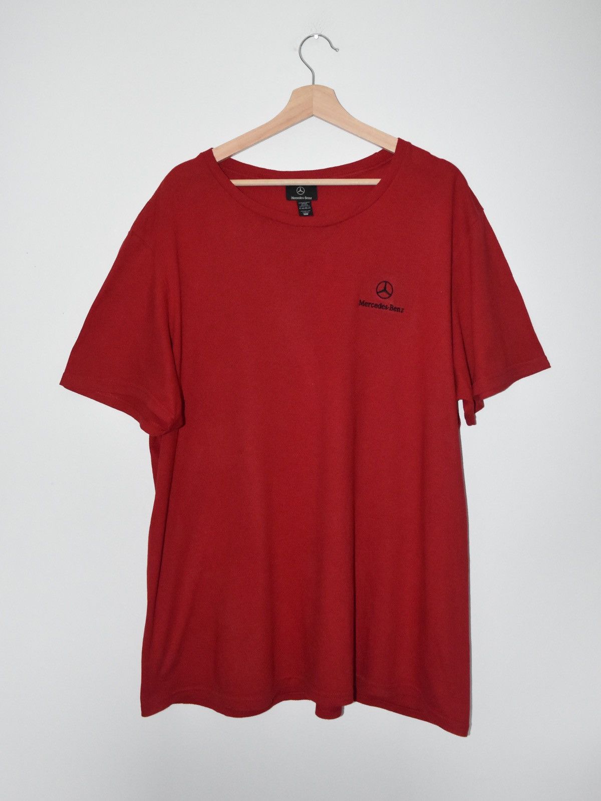 Mercedes-Benz Vintage Mercedes Benz Embroidered Logo Tee Size US XL / EU 56 / 4 - 1 Thumbnail