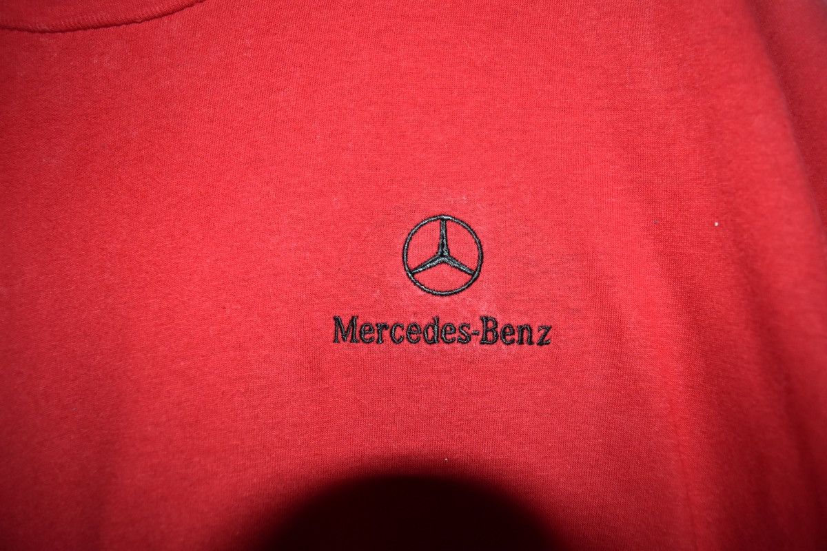 Mercedes-Benz Vintage Mercedes Benz Embroidered Logo Tee Size US XL / EU 56 / 4 - 3 Thumbnail