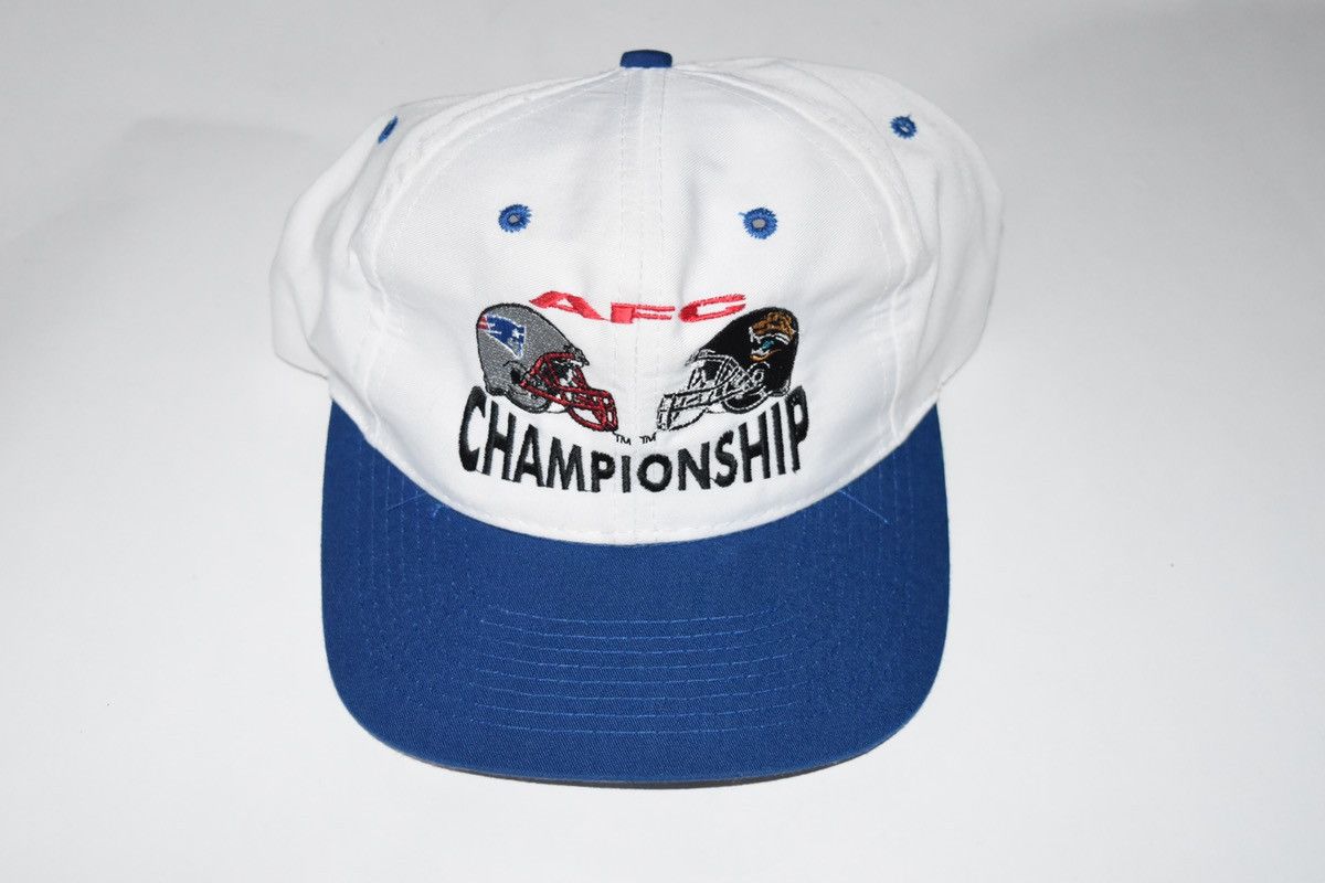 Logo 7 1997 Logo 7 AFC Championship Patriots SnapBack Hat Size ONE SIZE - 1 Thumbnail