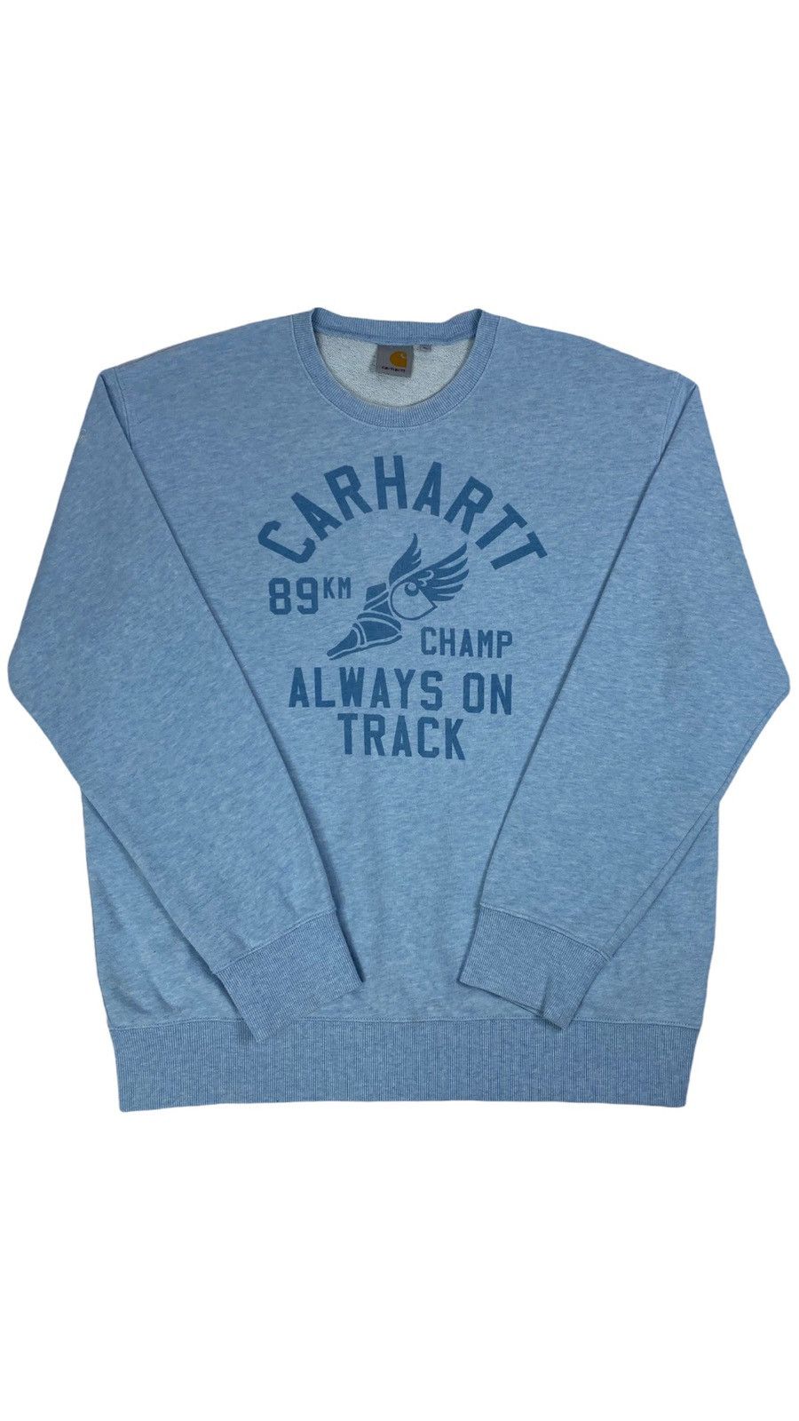 Carhartt 🔥LASTDROP🔥 89KM Champ Big Logo Sweatshirt Vintage Size US XL / EU 56 / 4 - 1 Thumbnail
