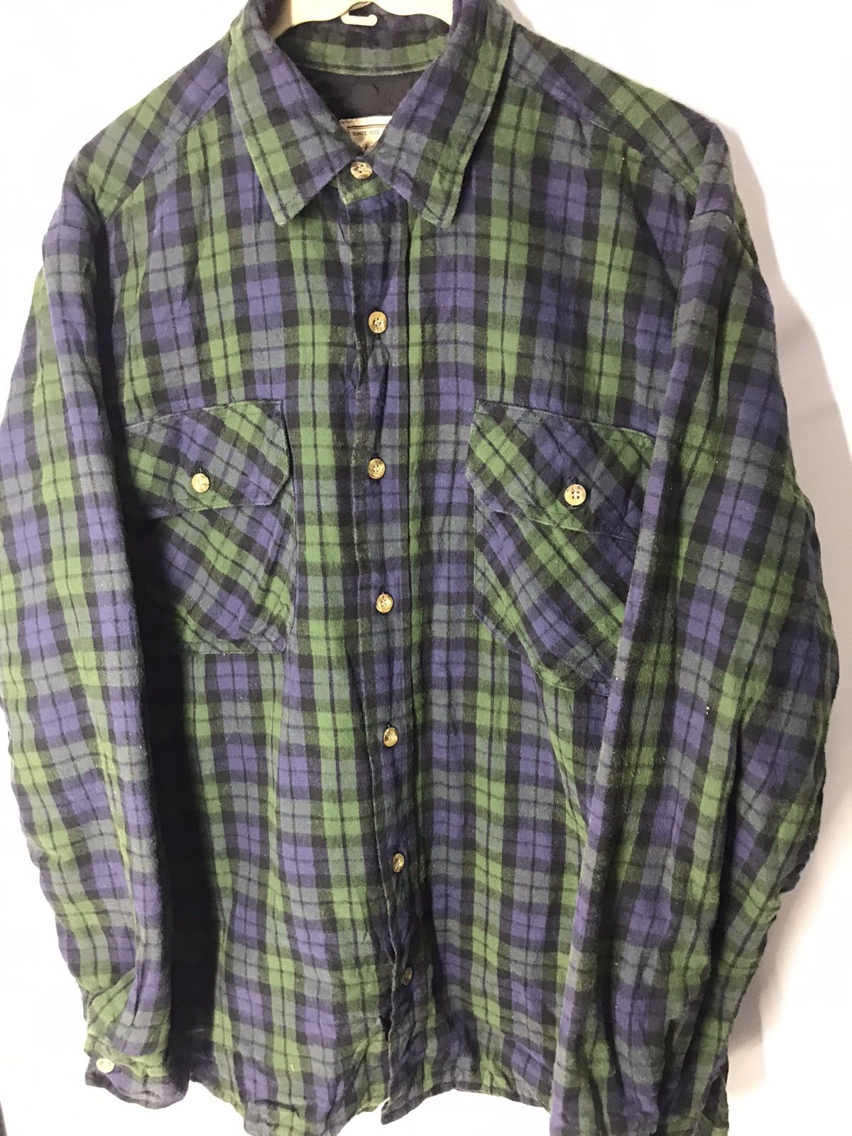 Flannel × Other × Woolrich Woolen Mills Wool rich rugged outdoorwear button up Size US M / EU 48-50 / 2 - 5 Thumbnail