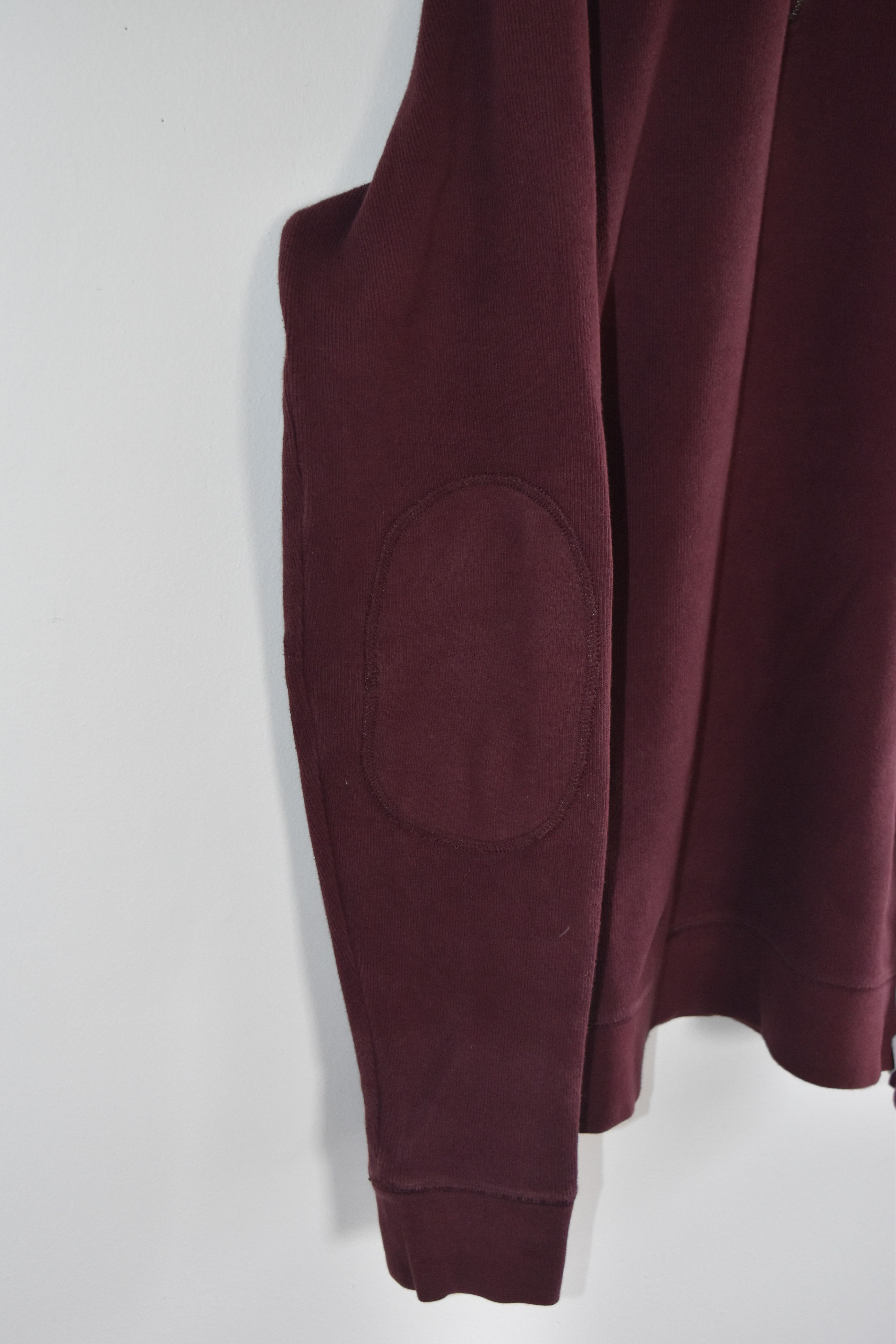Carhartt Carhartt Maroon Quarter Zipped Sweatshirt Size US L / EU 52-54 / 3 - 4 Thumbnail