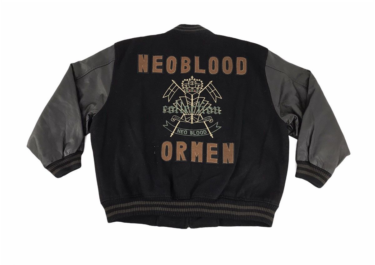 Vintage Vintage Neo Blood For men Varsity Jacket Wool Quilted Inner Size US M / EU 48-50 / 2 - 1 Thumbnail
