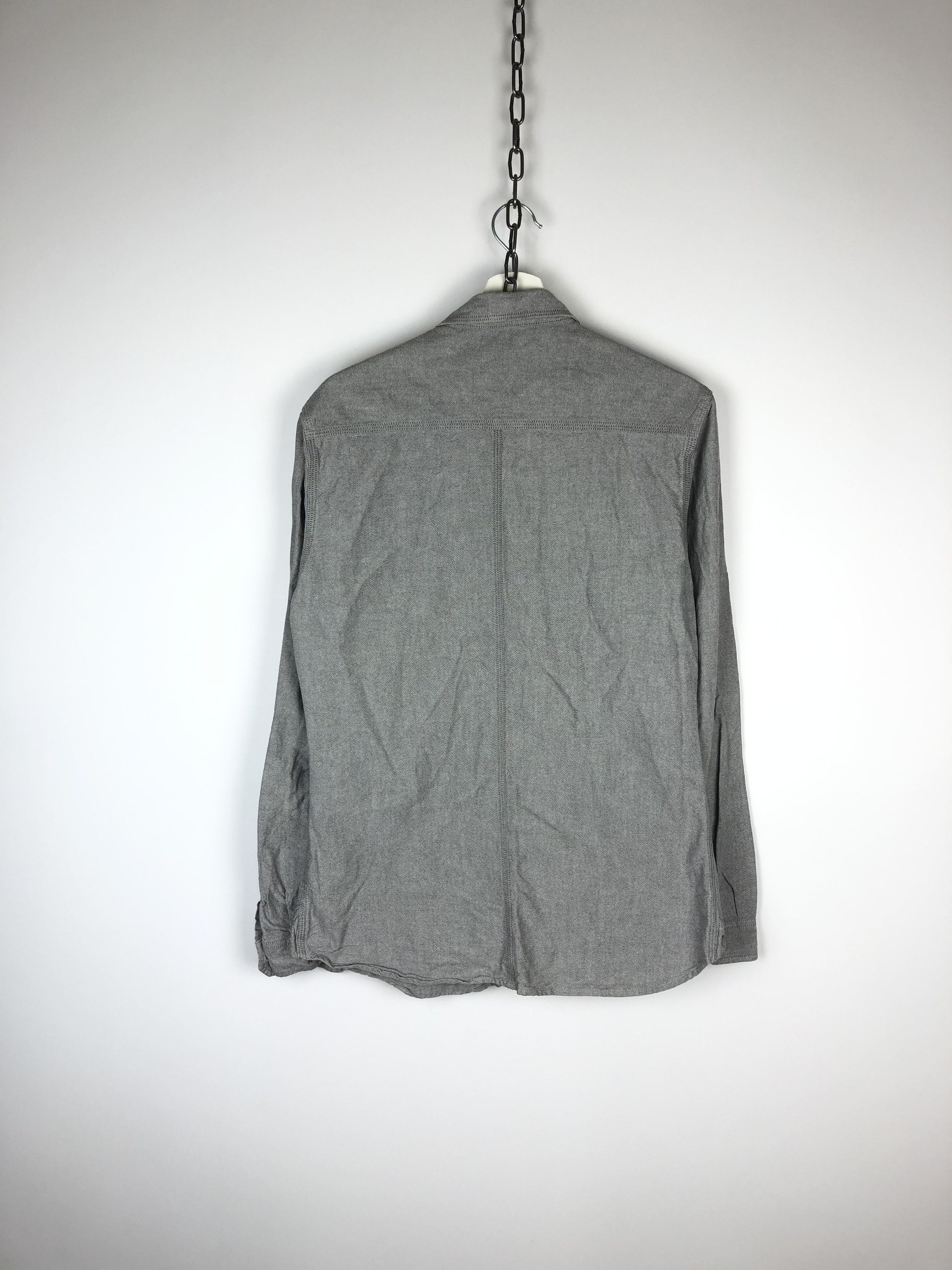 Diesel DIESEL SHIRT BUTTON DOWN GRAY SIZE L Size US L / EU 52-54 / 3 - 6 Thumbnail
