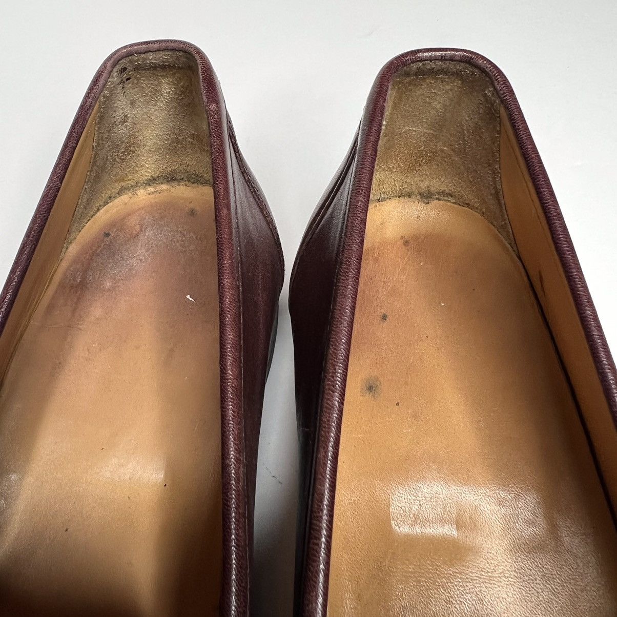 Bruno Magli Bruno Magli Genoa Horsebit M Logo Loafer • Burgundy Leather Size US 9.5 / EU 42-43 - 4 Thumbnail