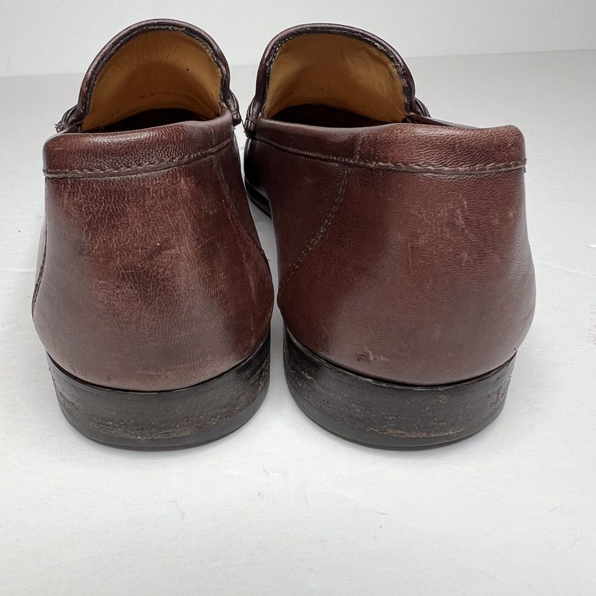 Bruno Magli Bruno Magli Genoa Horsebit M Logo Loafer • Burgundy Leather Size US 9.5 / EU 42-43 - 10 Thumbnail