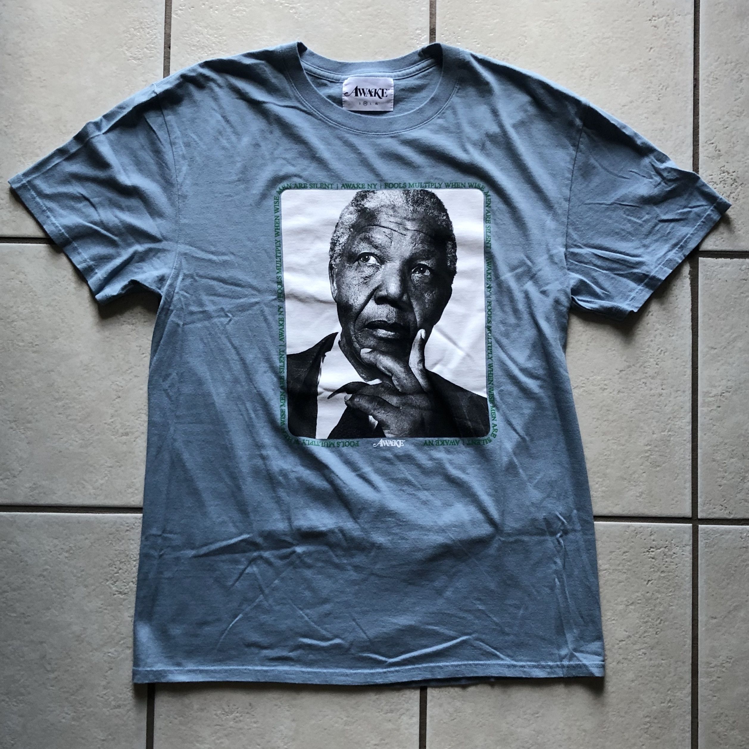 Awake NY Awake NY Mandela Tee Size US M / EU 48-50 / 2 - 2 Thumbnail