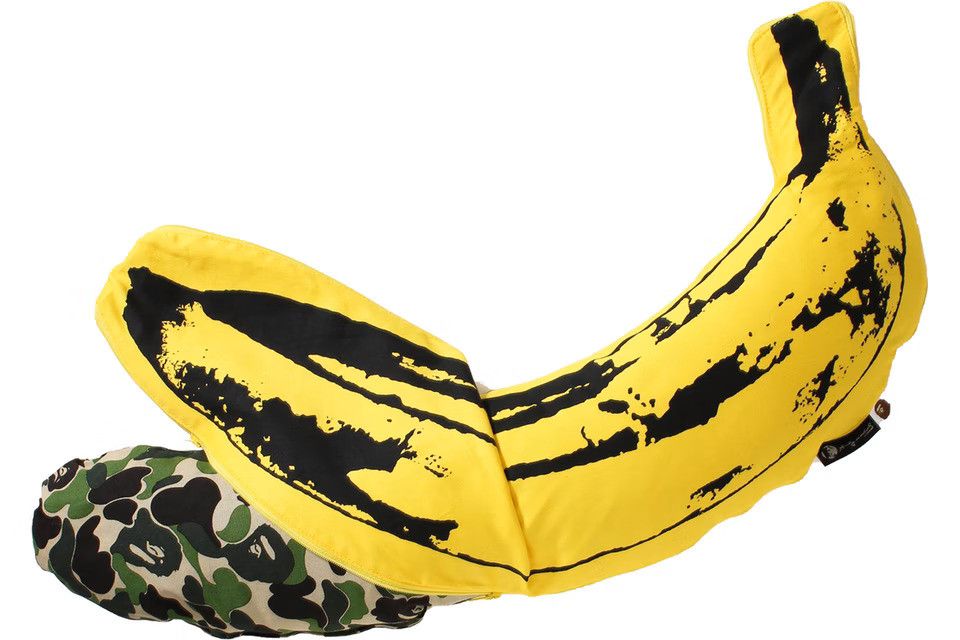 MEDICOM TOY - SUV　BAPE ANDY ＷARHOL BANANAクッション L BAPE X MEDICOM TOY X ANDY WARHOL 】ABC CAMO BANANA CUSHION S