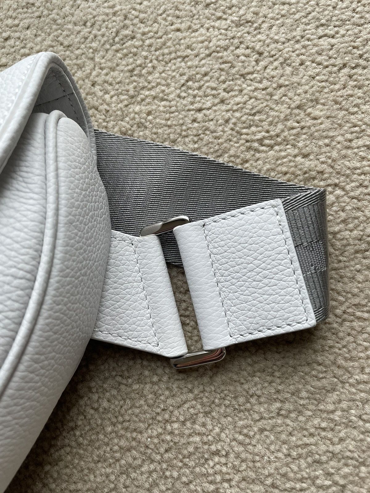 Alyx × Dior Dior Men’s Saddle Bag FW19 in White Size ONE SIZE - 5 Thumbnail