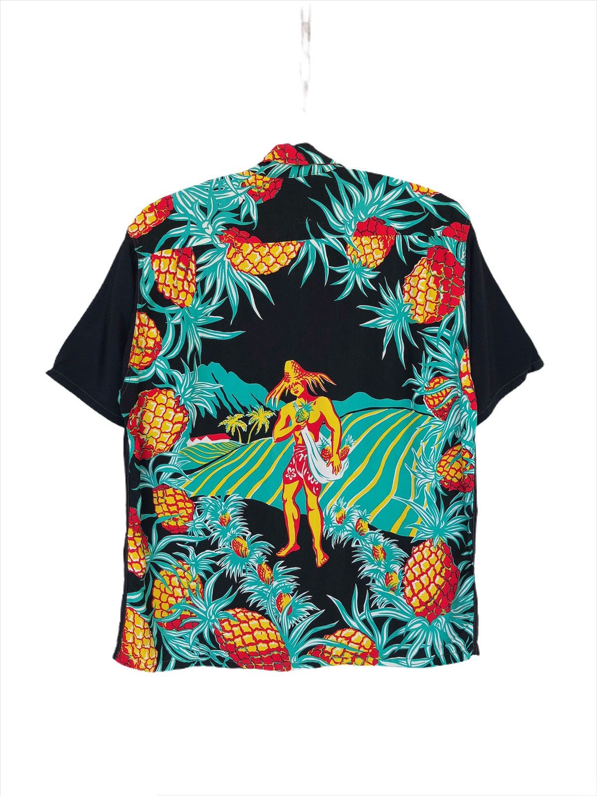 Sun Surf RARE🔥Sun Surf "Pineapple Picker" Rayon Hawaiian Shirt Size US M / EU 48-50 / 2 - 1 Thumbnail