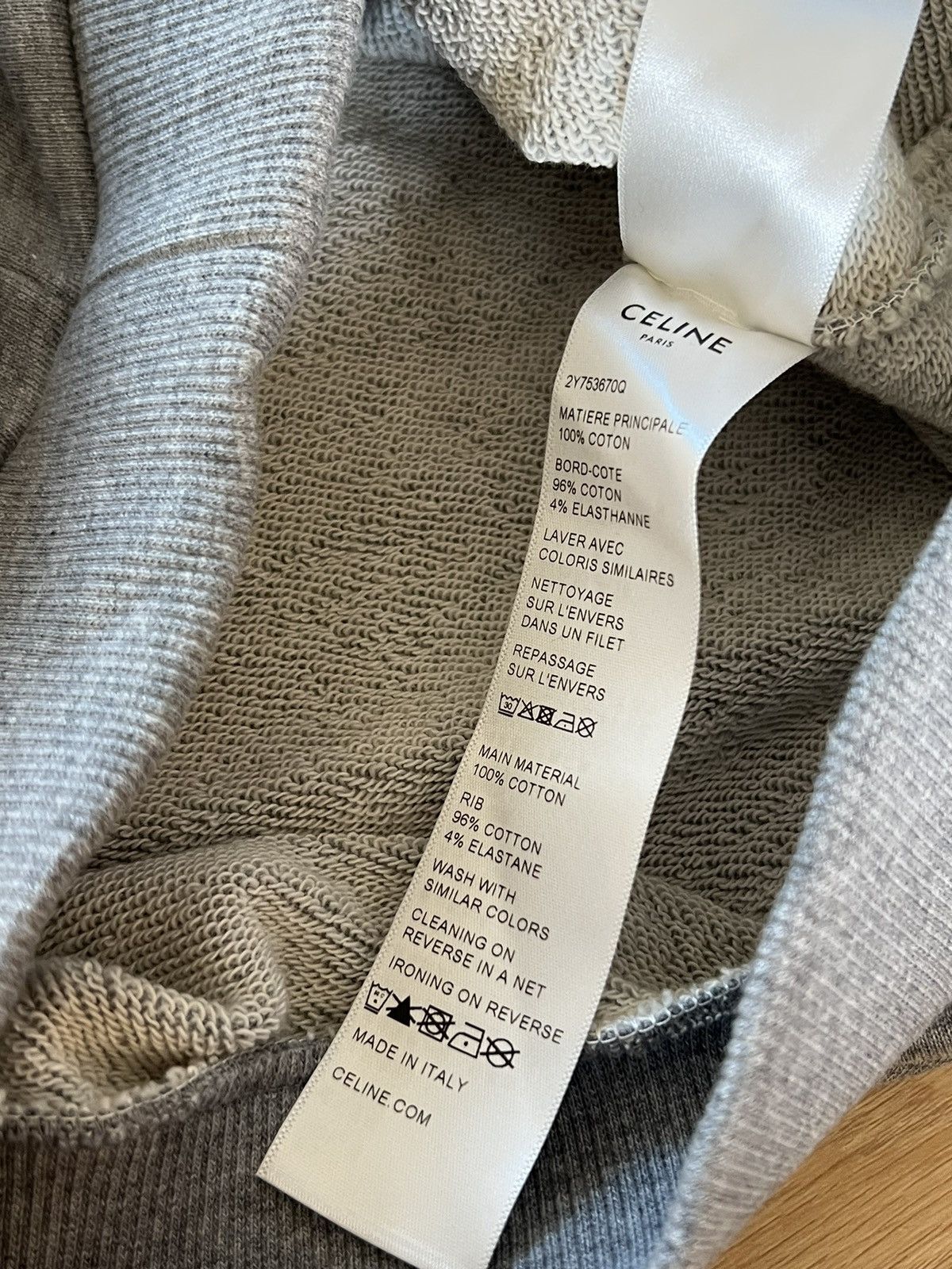 Celine Loose Celine Hoodie Size US M / EU 48-50 / 2 - 6 Thumbnail
