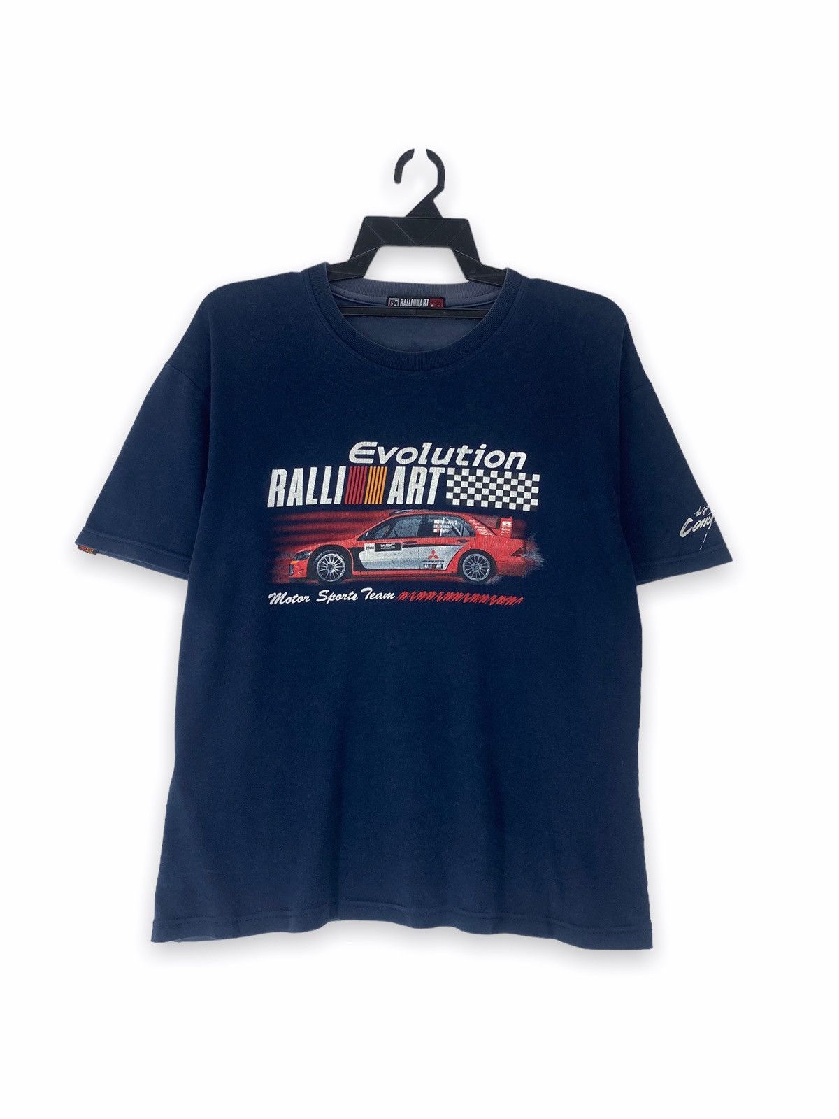 Vintage Vintage rare mitsubishi evolution lancer ralli art rally jdm Size US M / EU 48-50 / 2 - 1 Thumbnail