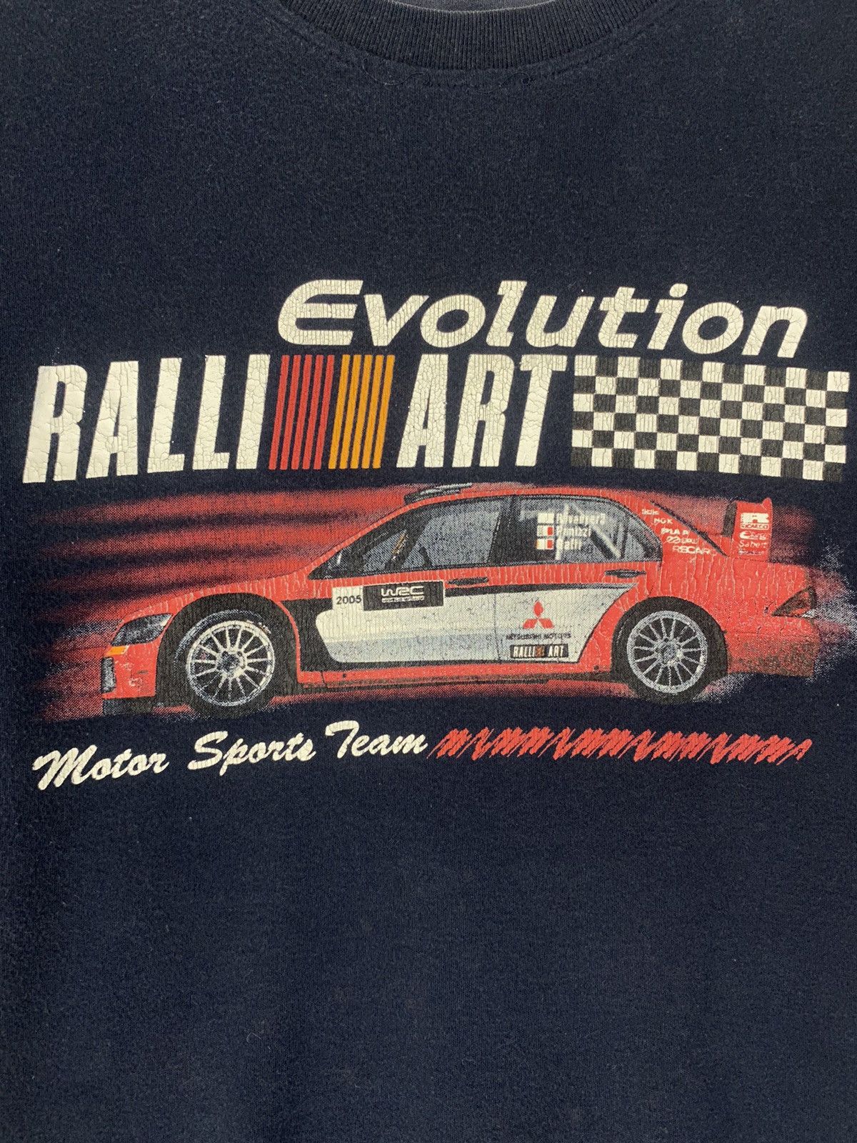 Vintage Vintage rare mitsubishi evolution lancer ralli art rally jdm Size US M / EU 48-50 / 2 - 3 Thumbnail