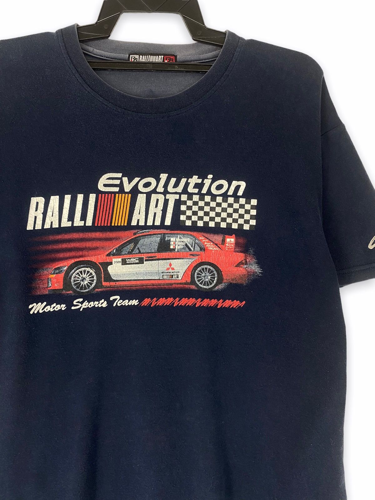 Vintage Vintage rare mitsubishi evolution lancer ralli art rally jdm Size US M / EU 48-50 / 2 - 2 Thumbnail