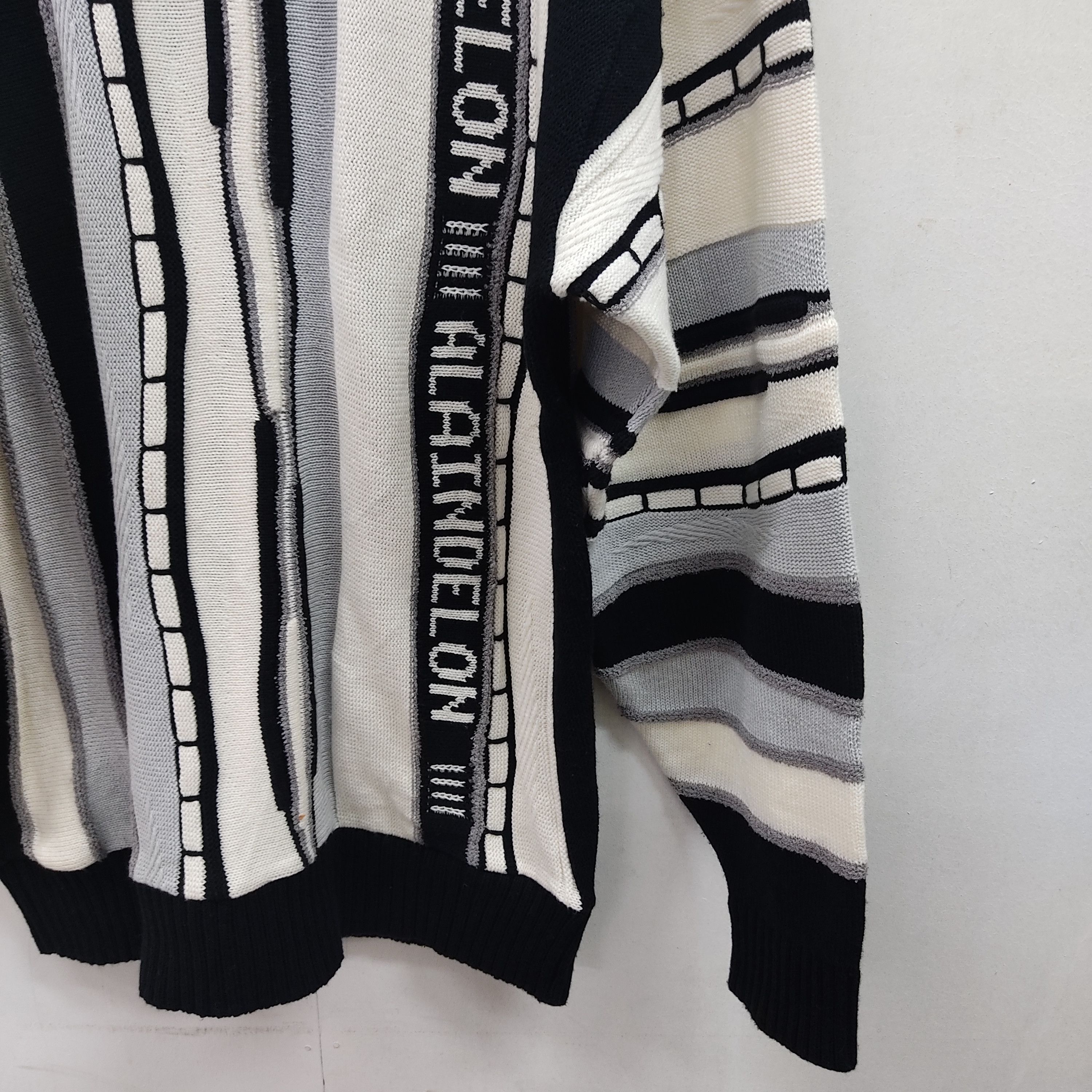 Designer × Other Alain Delon Paris Stripe Like Coogi Knitwear Jumper Size US M / EU 48-50 / 2 - 9 Thumbnail