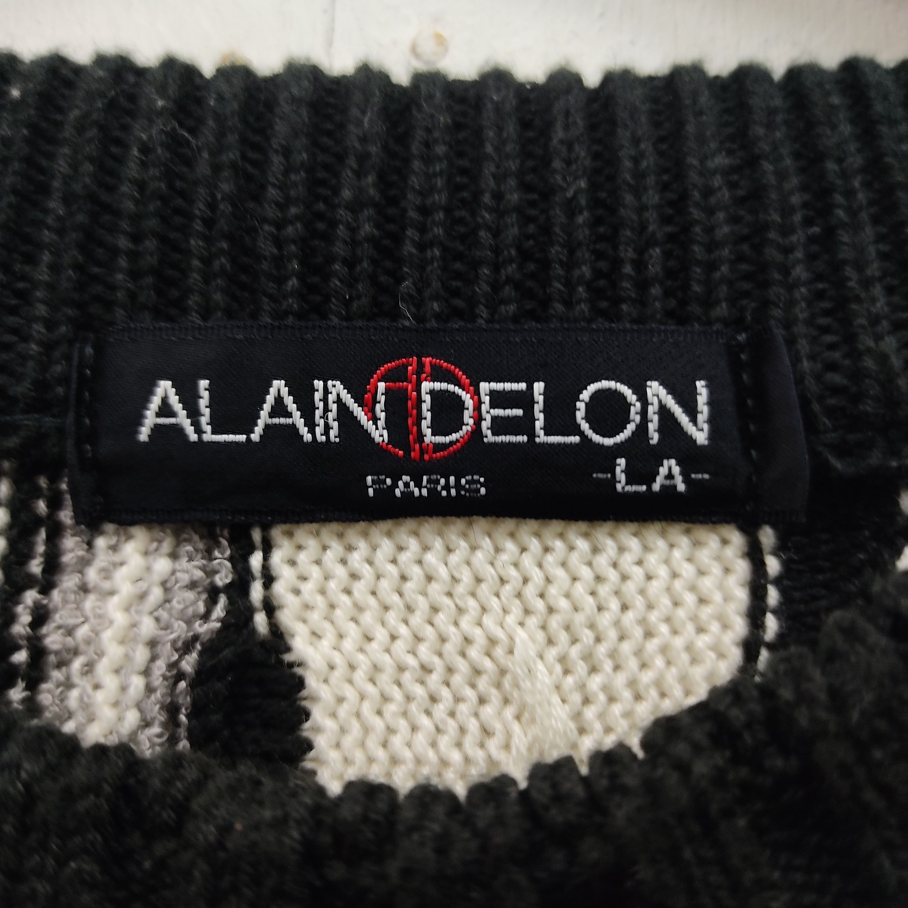 Designer × Other Alain Delon Paris Stripe Like Coogi Knitwear Jumper Size US M / EU 48-50 / 2 - 5 Thumbnail