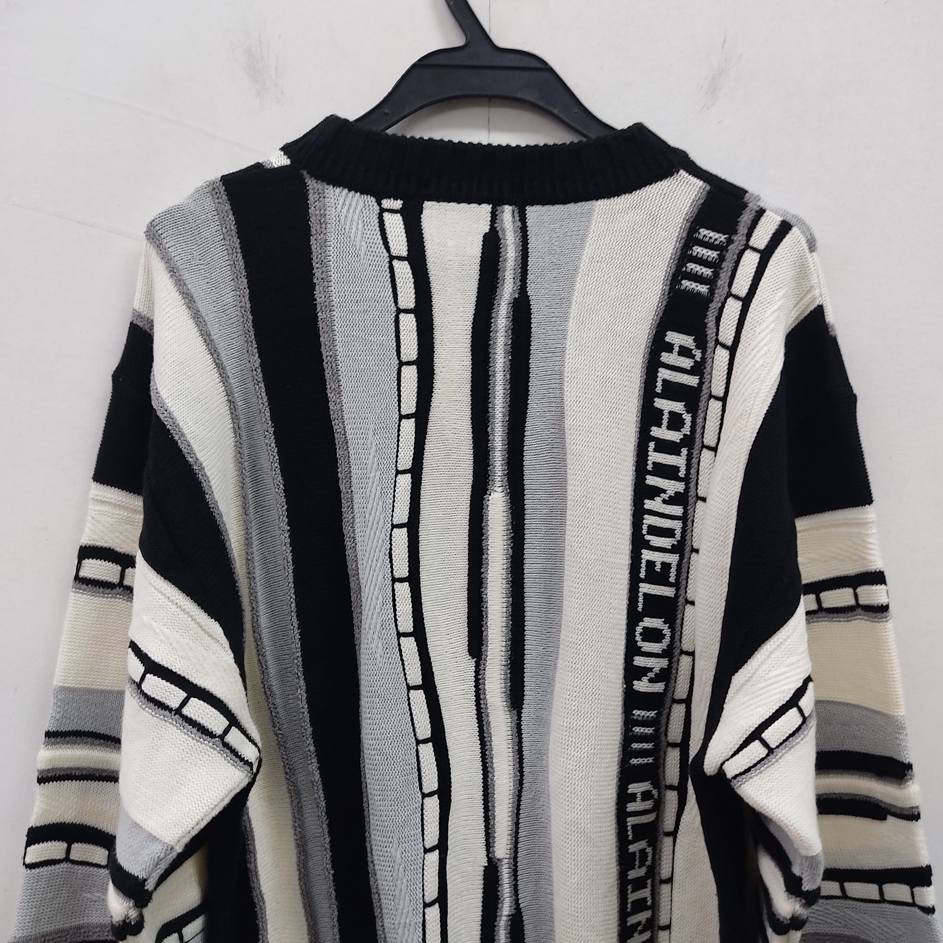 Designer × Other Alain Delon Paris Stripe Like Coogi Knitwear Jumper Size US M / EU 48-50 / 2 - 12 Thumbnail