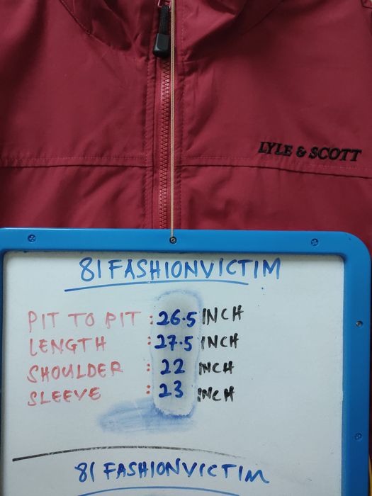 Lyle and best sale scott rain jacket