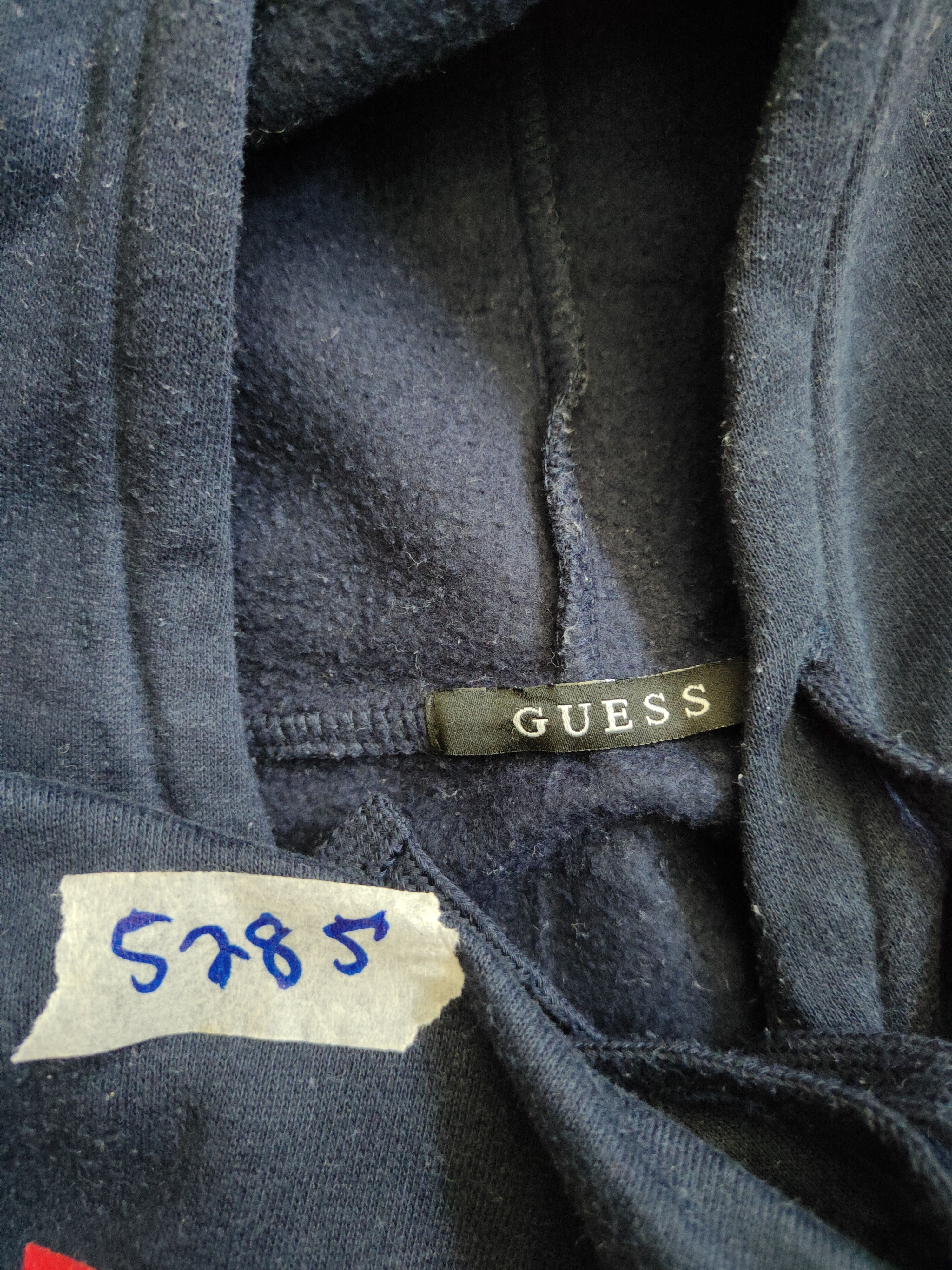 Guess Guess Dark Blue Hoodie Sweatshirt #5285 Size M / US 6-8 / IT 42-44 - 12 Thumbnail