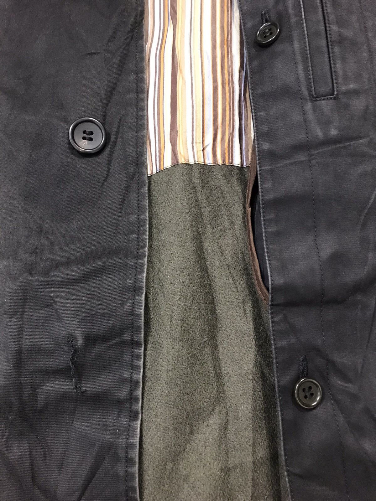 Designer × Paul Smith Paul Smith London Trench Coat Plain Button K2073j Size US L / EU 52-54 / 3 - 4 Thumbnail