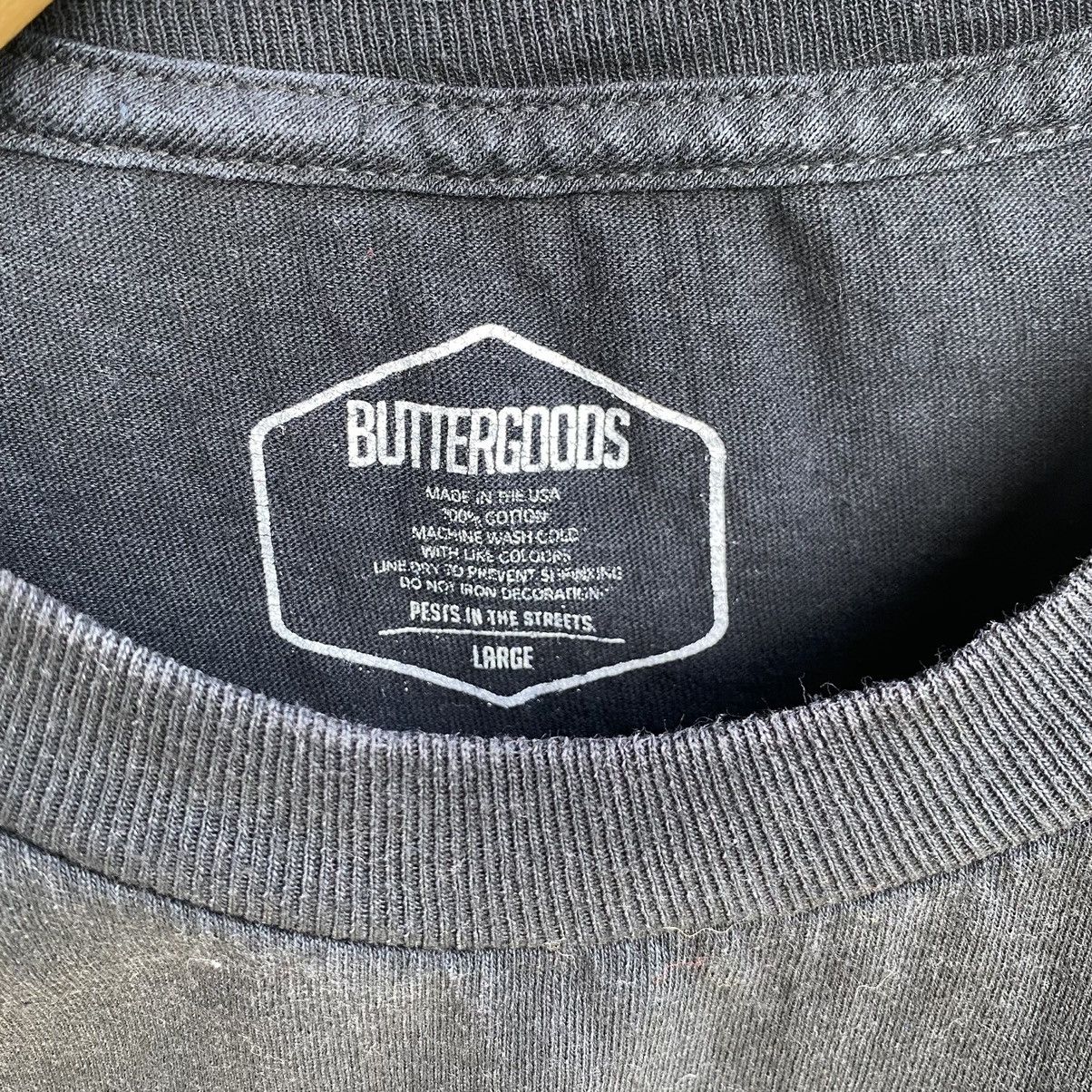 Butter Goods Thrashed Faded Buttergoods Skateboard ERD GRUNGE TEE Size US L / EU 52-54 / 3 - 5 Thumbnail