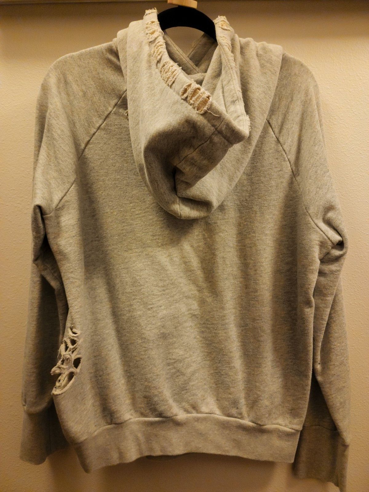 NSF Destroyed Street Cotton Distressed Hoodie M Size US M / EU 48-50 / 2 - 2 Thumbnail