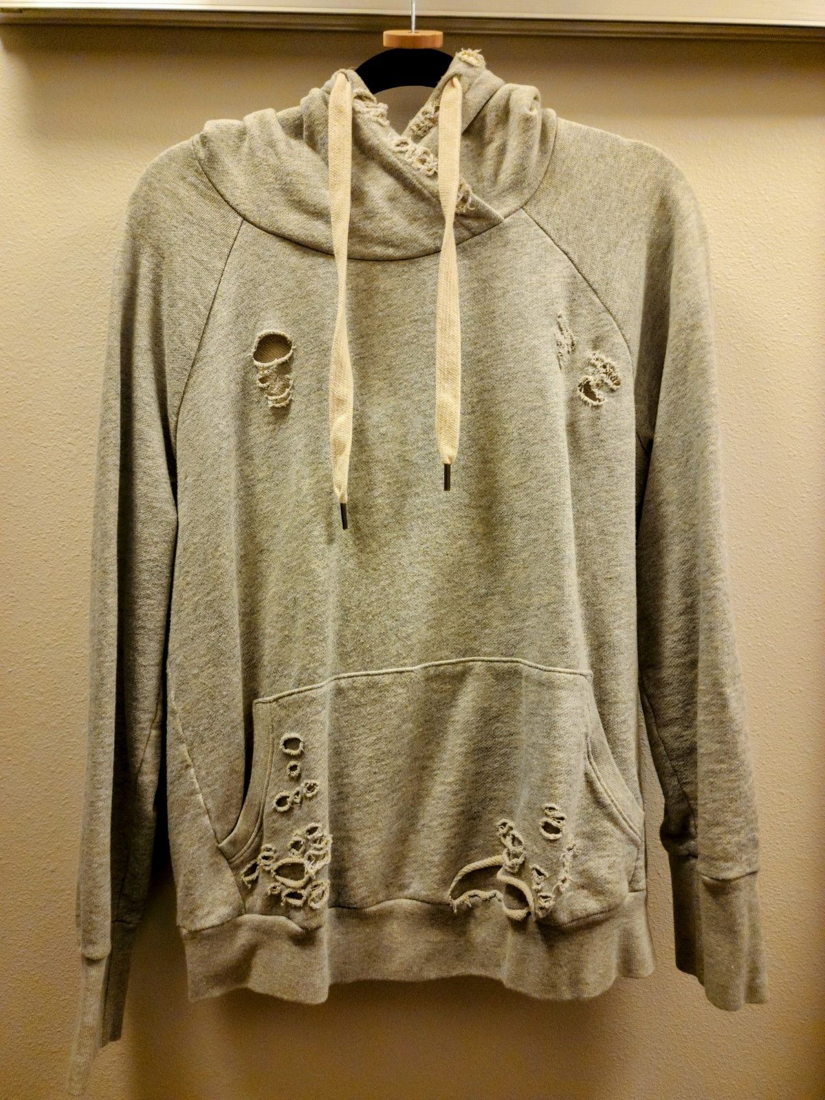 NSF Destroyed Street Cotton Distressed Hoodie M Size US M / EU 48-50 / 2 - 1 Thumbnail