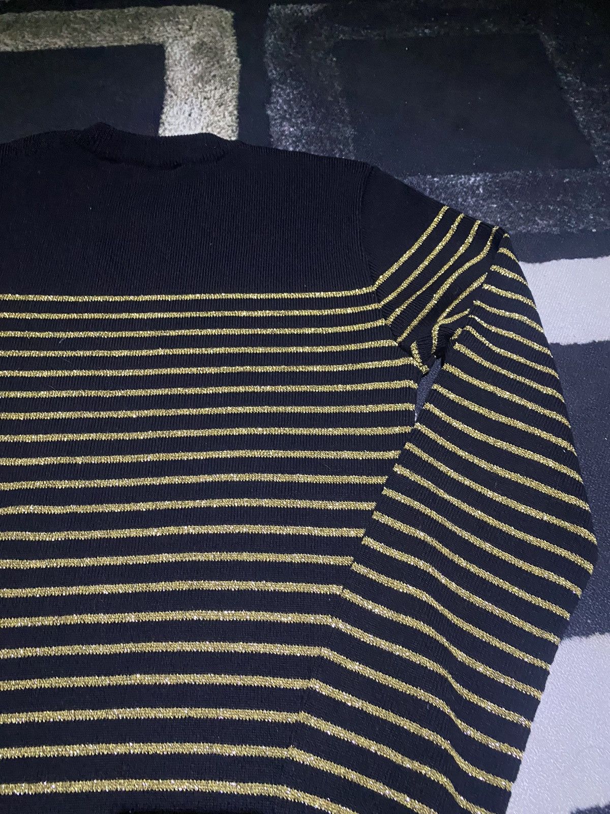 Balmain gold striped Size US M / EU 48-50 / 2 - 3 Thumbnail