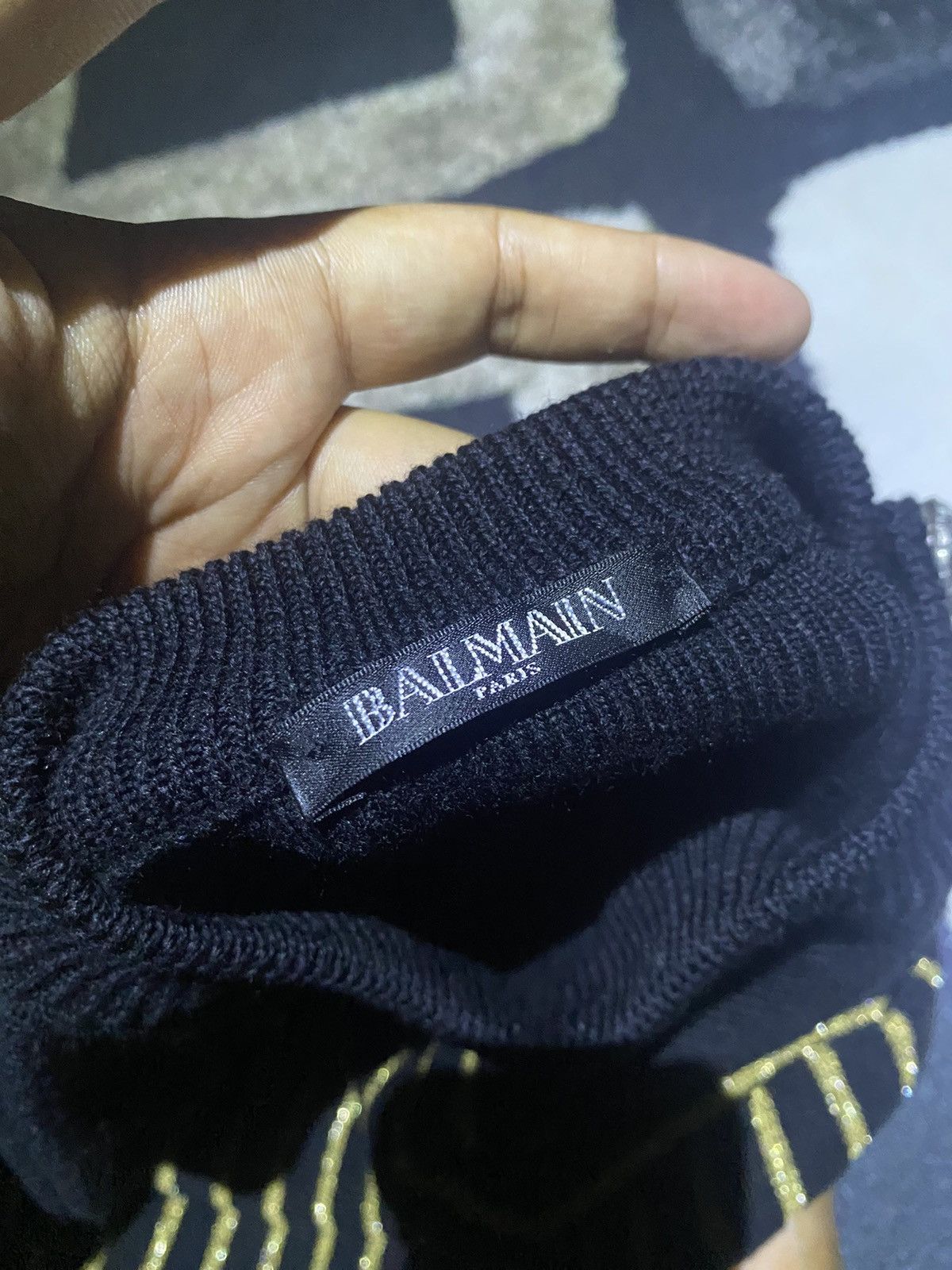 Balmain gold striped Size US M / EU 48-50 / 2 - 8 Thumbnail