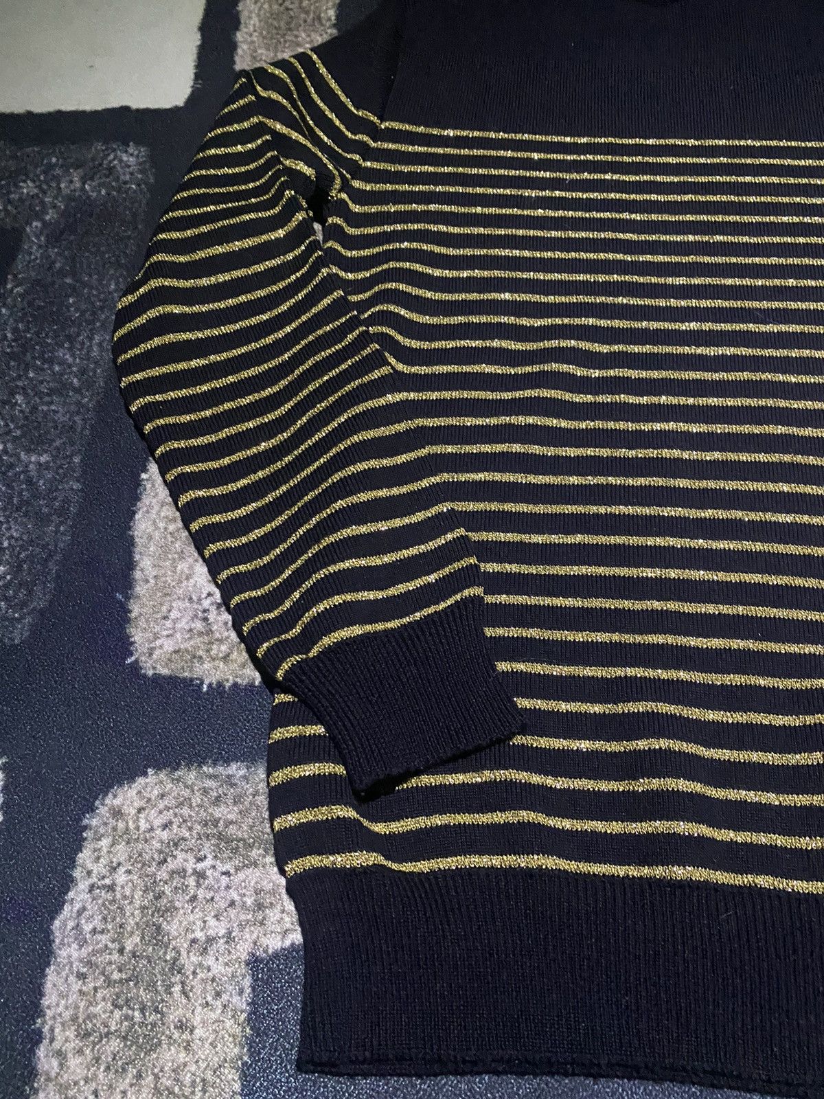 Balmain gold striped Size US M / EU 48-50 / 2 - 4 Thumbnail
