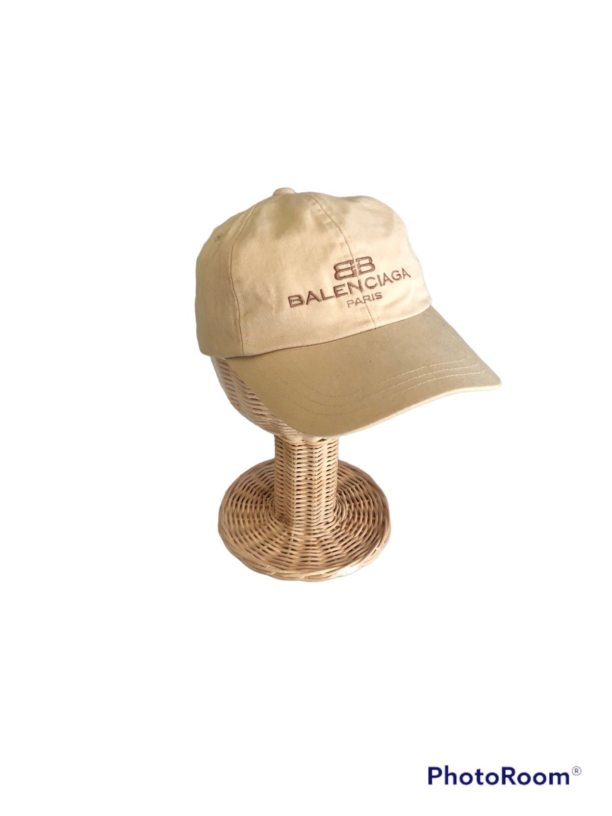 Balenciaga × Vintage Vintage 90s Balenciaga Paris Caps Big Script Logo Size ONE SIZE - 10 Thumbnail